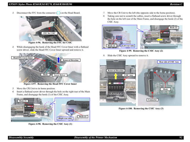 EPSON R260_R265_R270_R360_R380_R390 Service Manual